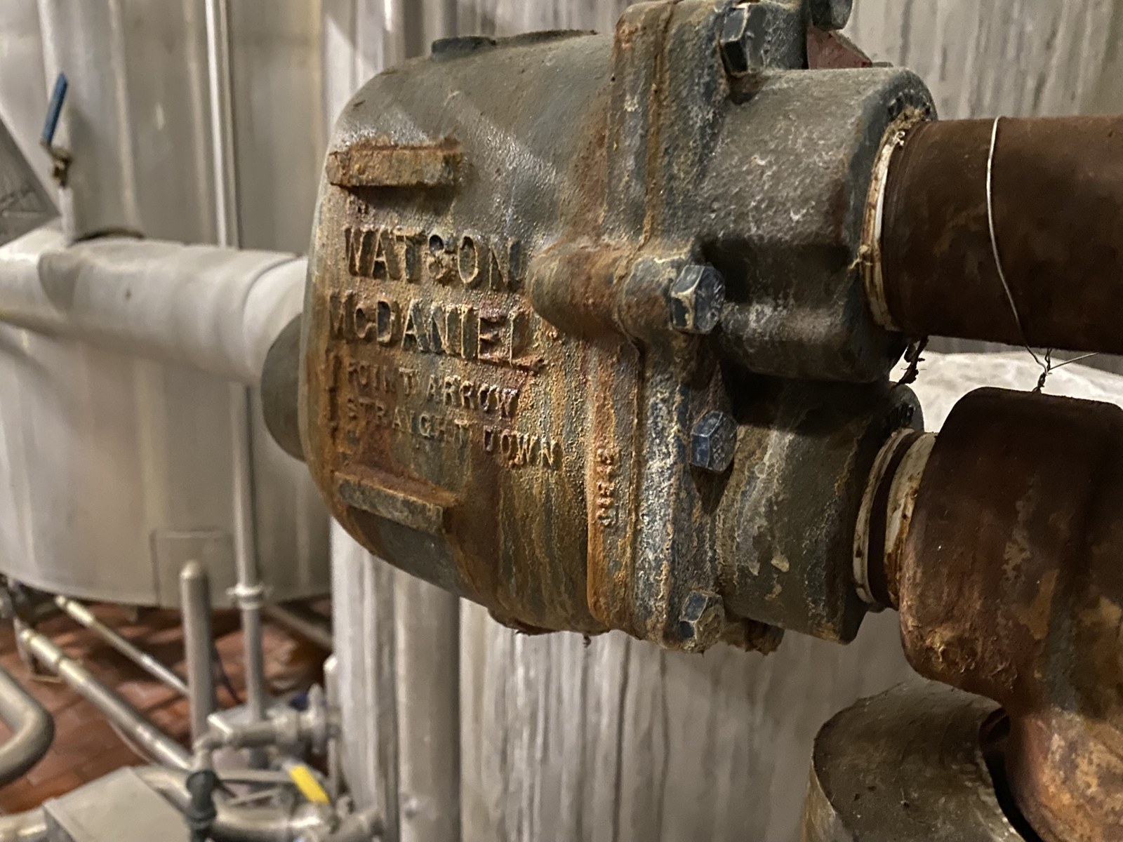 Watson McDaniel steam trap at Ken's Foods